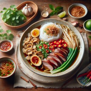 Nationalgericht Vietnam: #Bun Mang Vit# (Rezept)