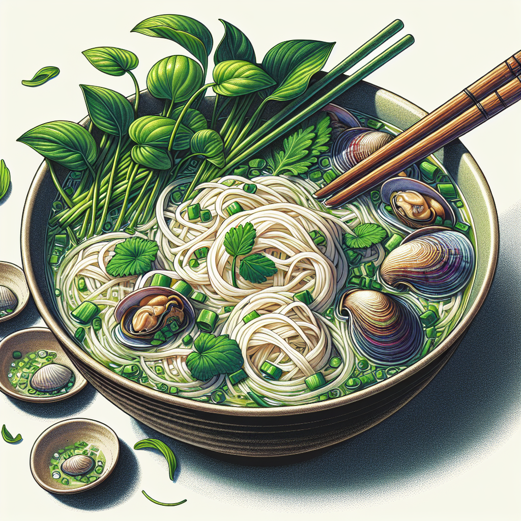 Nationalgericht Vietnam: Bun Ngheu (Rezept)