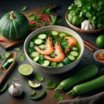 Nationalgericht Vietnam: #Canh Bi Xanh Nau Tom# (Rezept)
