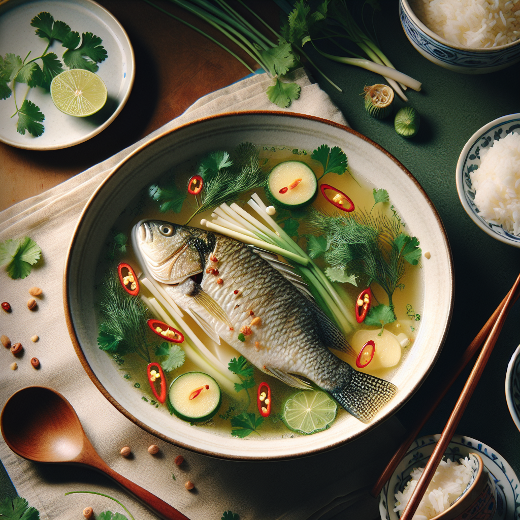 Nationalgericht Vietnam: Canh Ca Thi La (Rezept)
