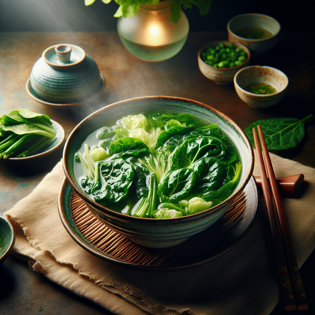 Nationalgericht Vietnam: Canh Cai Be Xanh (Rezept)