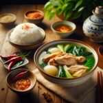 Nationalgericht Vietnam: #Canh Ga Nau Rau Ngot# (Rezept)