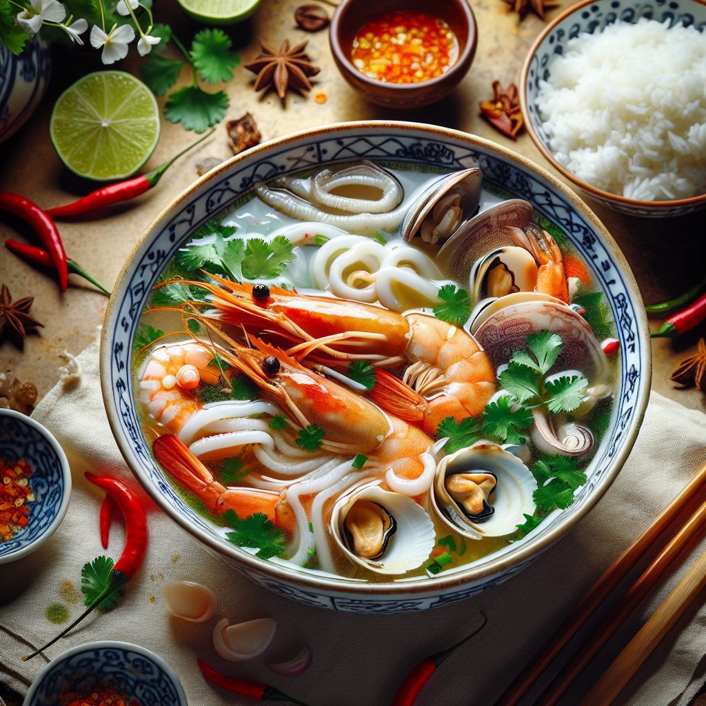 Nationalgericht Vietnam: Canh Hai San (Rezept)