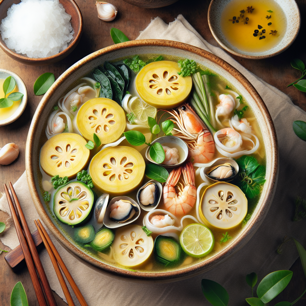 Nationalgericht Vietnam: Canh Mit Non (Rezept)