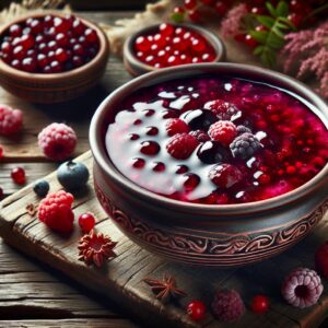 Nationalgericht Weißrussland: #Kisel aus Beeren# (Rezept)