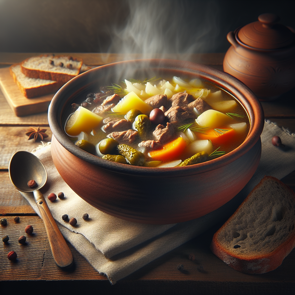 Nationalgericht Weißrussland: Rasolnik (Rezept)