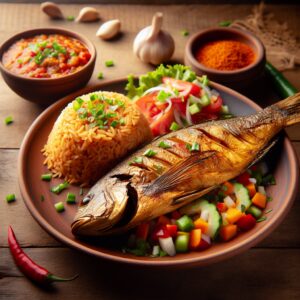 Nationalgericht Zentralafrikanische Republik: #Grillé de Capitaine# (Rezept)