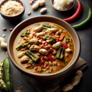 Nationalgericht Zentralafrikanische Republik: #Ngunja aux arachides# (Rezept)