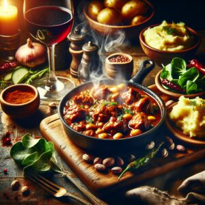Nationalgericht Zentralafrikanische Republik: #Ragout de Porc aux Arachides# (Rezept)
