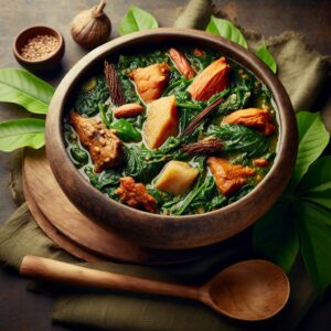 Nationalgericht Zentralafrikanische Republik: #Saka-Saka# (Rezept)