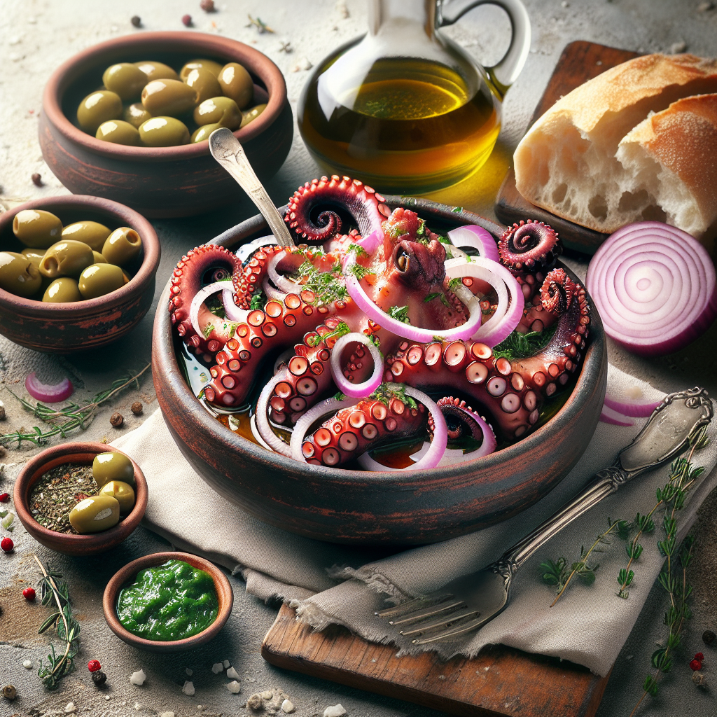 Nationalgericht Zypern: Htapodi Xidato (Rezept)