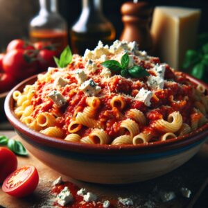 Nationalgericht Zypern: #Makaronia Me Anari# (Rezept)