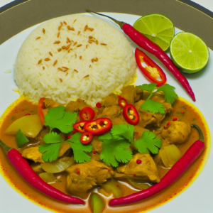 Nationalgericht Suriname: Madras Kip (Rezept)