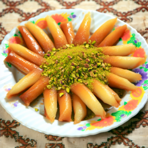 Nationalgericht Syrien: Asabe Zainab (Rezept)