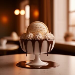 Nationalgericht Belgien Dame Blanche (Rezept)