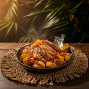 Nationalgericht Gabun Mikate (Rezept)