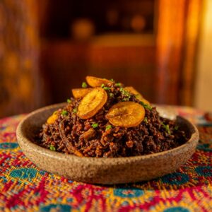 Nationalgericht Guinea Gboma Dessi (Rezept)