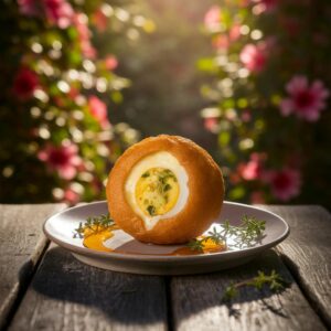 Nationalgericht Guyana Egg Ball (Rezept)