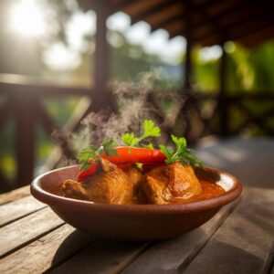 Nationalgericht Haiti Poul Fri (Rezept)