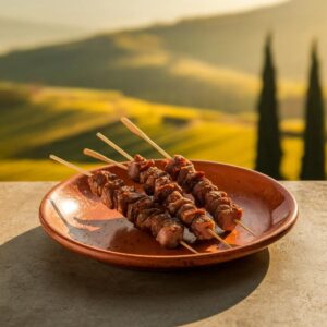 Nationalgericht Italien Arrosticini Abruzzesi (Rezept)