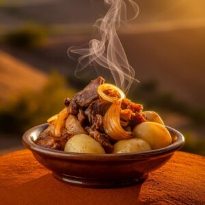 Nationalgericht Kirgisistan Kara Zhorgo (Rezept)