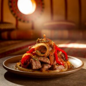Nationalgericht Kirgistan Kuurdak (Rezept)