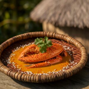 Nationalgericht Kiribati Coconut Crab Curry (Rezept)