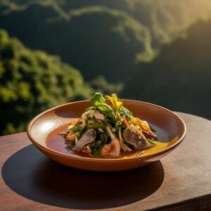 Nationalgericht Kongo Saka Saka (Rezept)