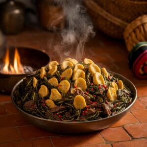 Nationalgericht Malawi Kholowa (Rezept)