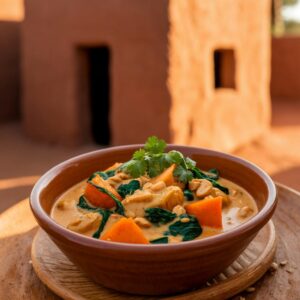 Nationalgericht Mali Malian Peanut Stew (Rezept)