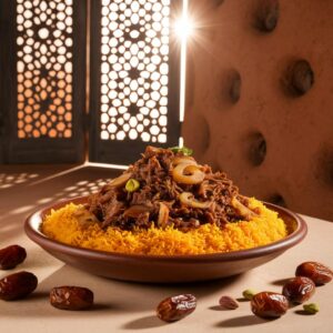 Nationalgericht Oman Khabeesa (Rezept)