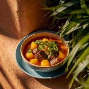 Nationalgericht Peru Uman Caldo (Rezept)