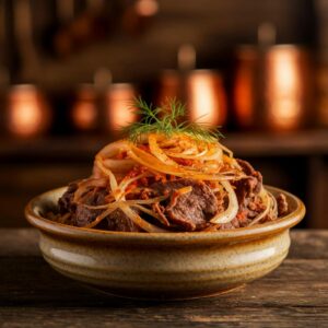 Nationalgericht Russland TarkiTelnoe (Rezept)