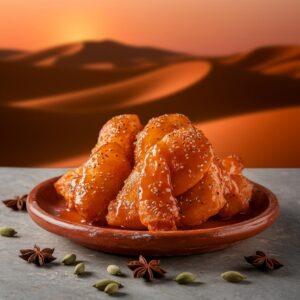 Nationalgericht SaudiArabien Khanfaroosh (Rezept)