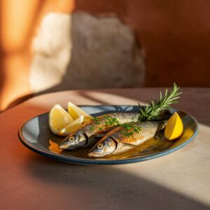 Nationalgericht Kroatien Srdele na gradele (Rezept)