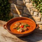 Nationalgericht Kroatien with the name Tarana Juha (Rezept)