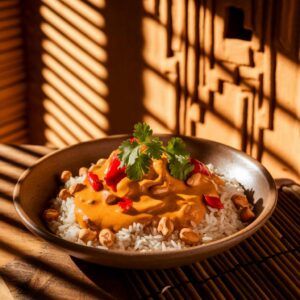 Nationalgericht Mali Sauce dArachide (Rezept)