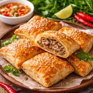 Nationalgerich Vietnam Banh Pateso (Rezept)