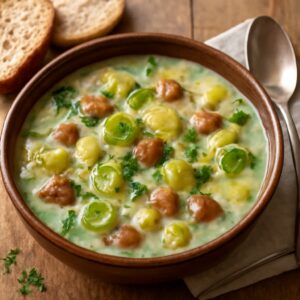 Nationalgericht Deutschland: #Porree Eintopf# (DDR Rezept)