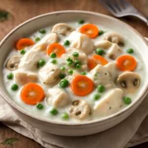 Nationalgericht Deutschland: #Hühnerfrikassee# (DDR Rezept)