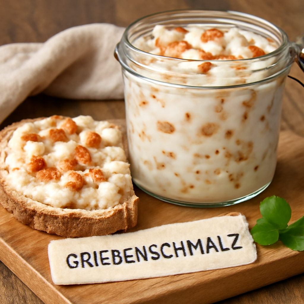 Nationalgericht Deutschland: Griebenschmalz (DDR Rezept)