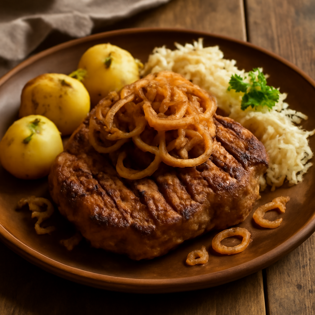 Nationalgericht Deutschland: Rostbrätel (DDR Rezept)