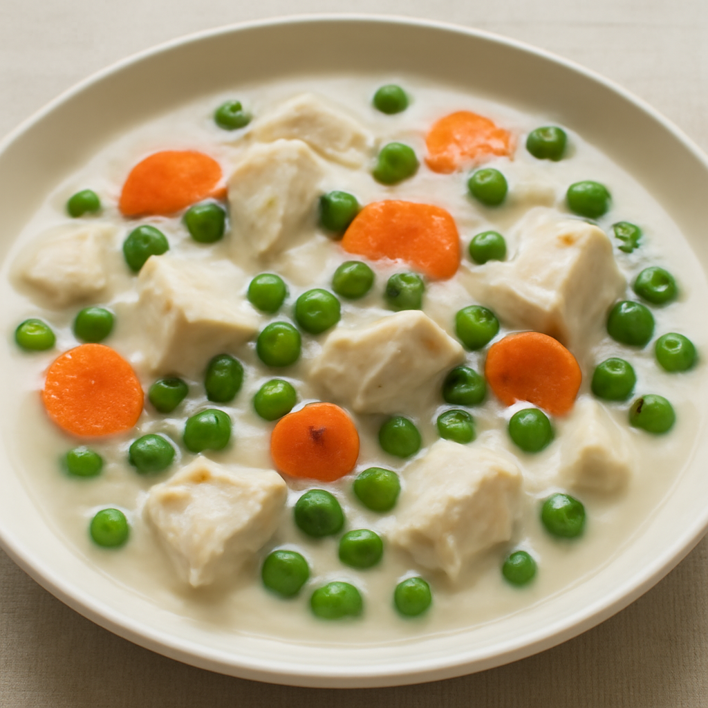 Nationalgericht Deutschland: Hühnerfrikassee mit Kapern (DDR Rezept)