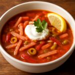 Nationalgericht Deutschland: #Wurst Soljanka# (DDR Rezept)