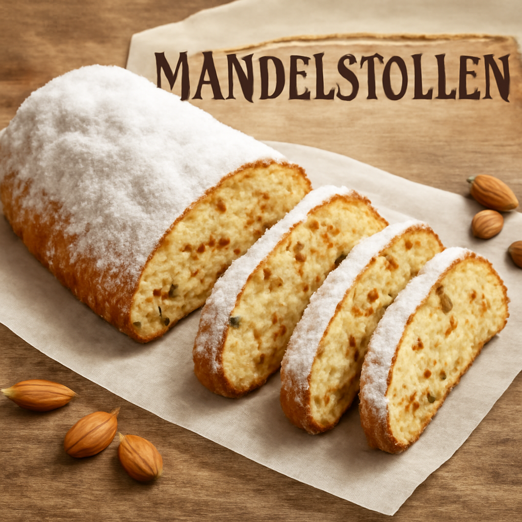 Nationalgericht Deutschland: Mandelstollen (DDR Rezept)
