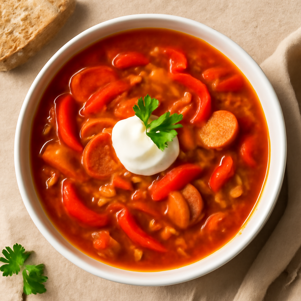 Nationalgericht Deutschland: Soljanka Letscho (DDR Rezept)