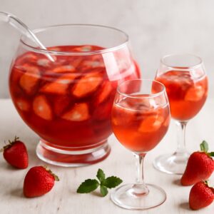 Nationalgericht Deutschland: #Erdbeerbowle# (DDR Rezept)