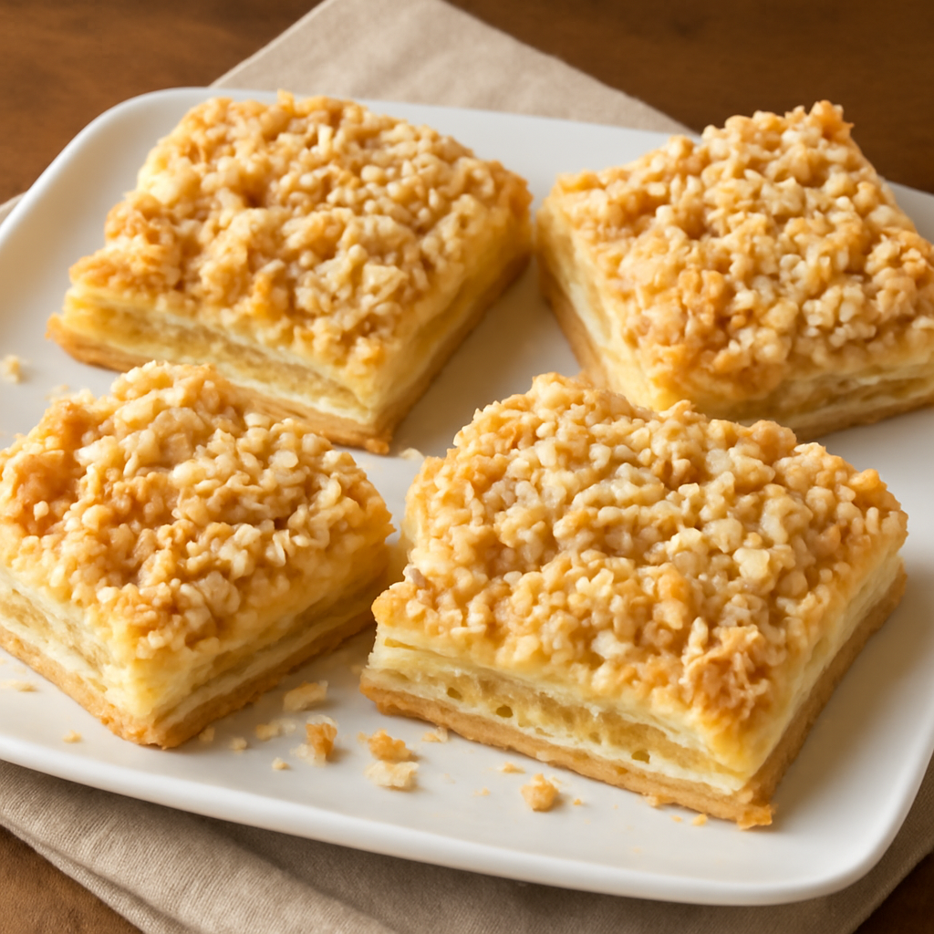 Nationalgericht Deutschland: Prasselkuchen (DDR Rezept)