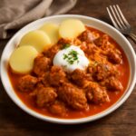 Nationalgericht Deutschland: #Szegediner Gulasch# (DDR Rezept)