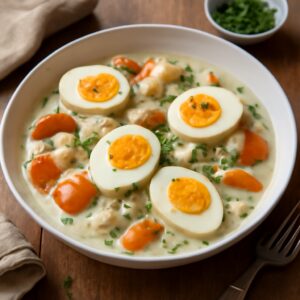 Nationalgericht Deutschland: #Eierfrikassee# (DDR Rezept)